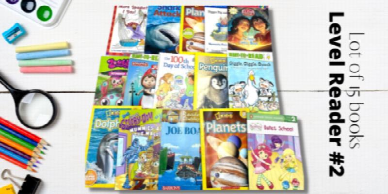 Image for Assorted Lot of Leveled Readers I Can Read Step into Reading LEVEL 2 Two